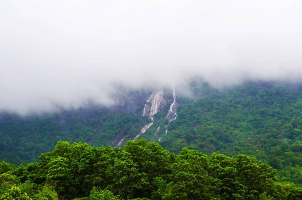 Ngao Waterfall National Park is located in a quiet corner of Thailand in the seldom-frequented province of Ranong. The waterfall is surrounded by moist ever-green forest. Located in the area of the Ngao Waterfall National Park Office