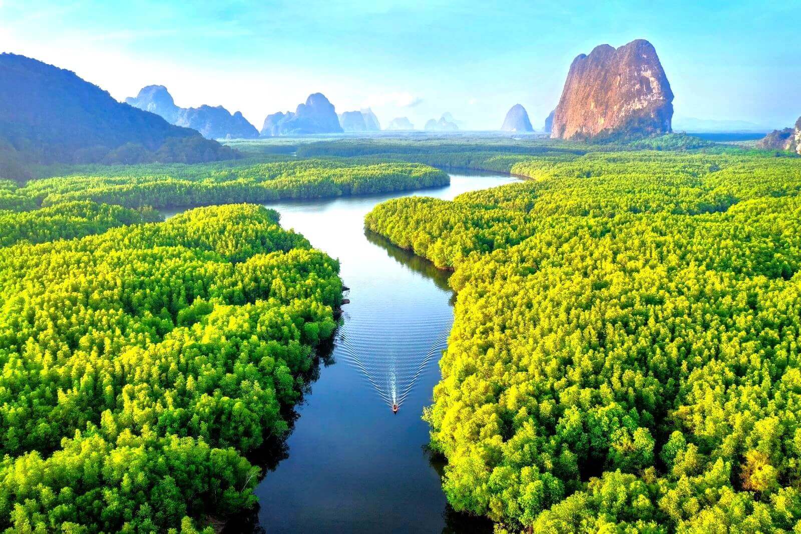 aerial-view-phang-nga-bay-with-mountains-sunrise-thailand