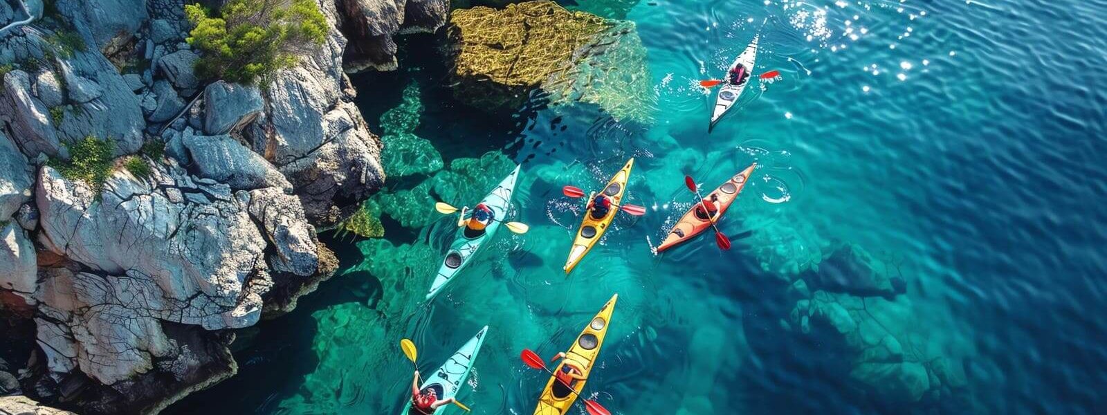 Kayaking, Paddle through hidden lagoons and mangrove forests in Phang Nga Bay for a unique and serene experience.