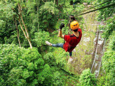 Ziplining in Krabi: Glide Over the Jungle Canopy for Thrills & Views