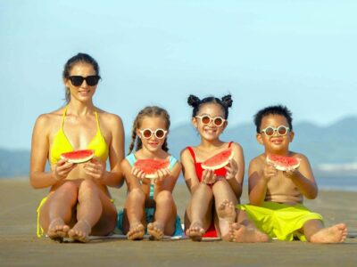 family-travel-woman-kids-beach-phuket-krabi-phi-phi-islands-phang-nga-bay-thailand