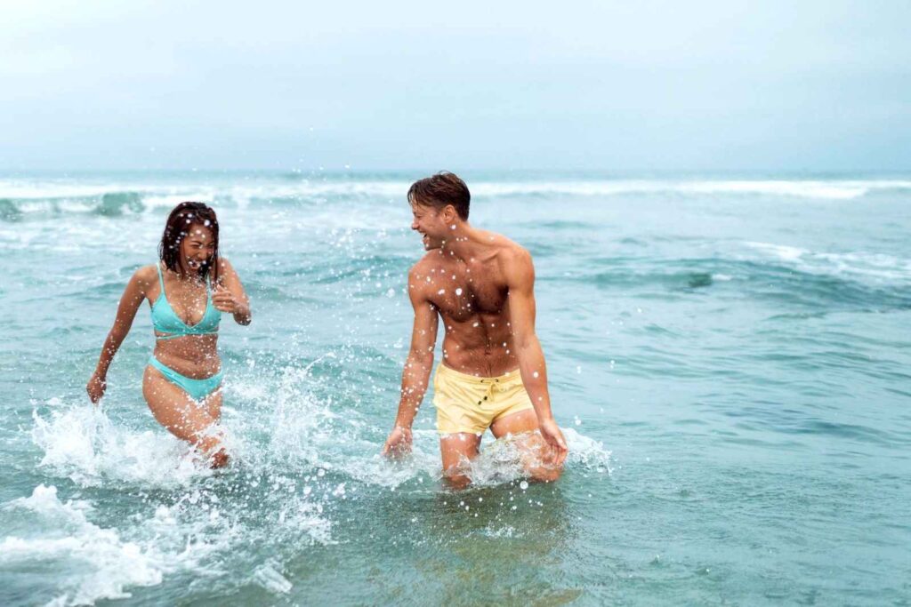 Couple-Having-Fun-Seaside-Beach-Koh-Yao-Island-Exploration-Escape-the-Crowds-for-a-Peaceful-Getaway