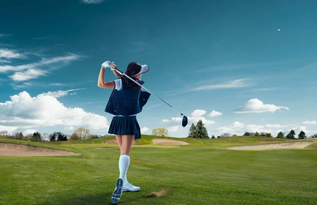 Woman-Golf-Player-Golfing-in-Phuket-Tee-Off-at-World-Class-Golf-Courses