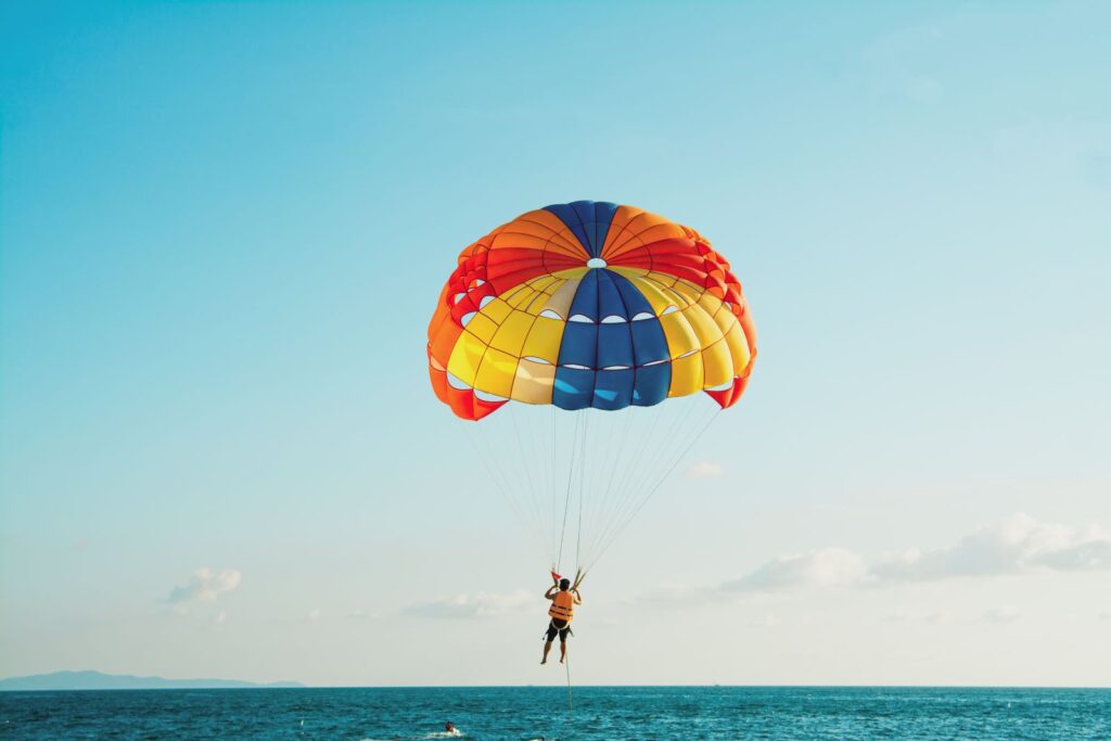 Parasailing in Krabi: Soar Above Crystal Clear Waters and Beaches

