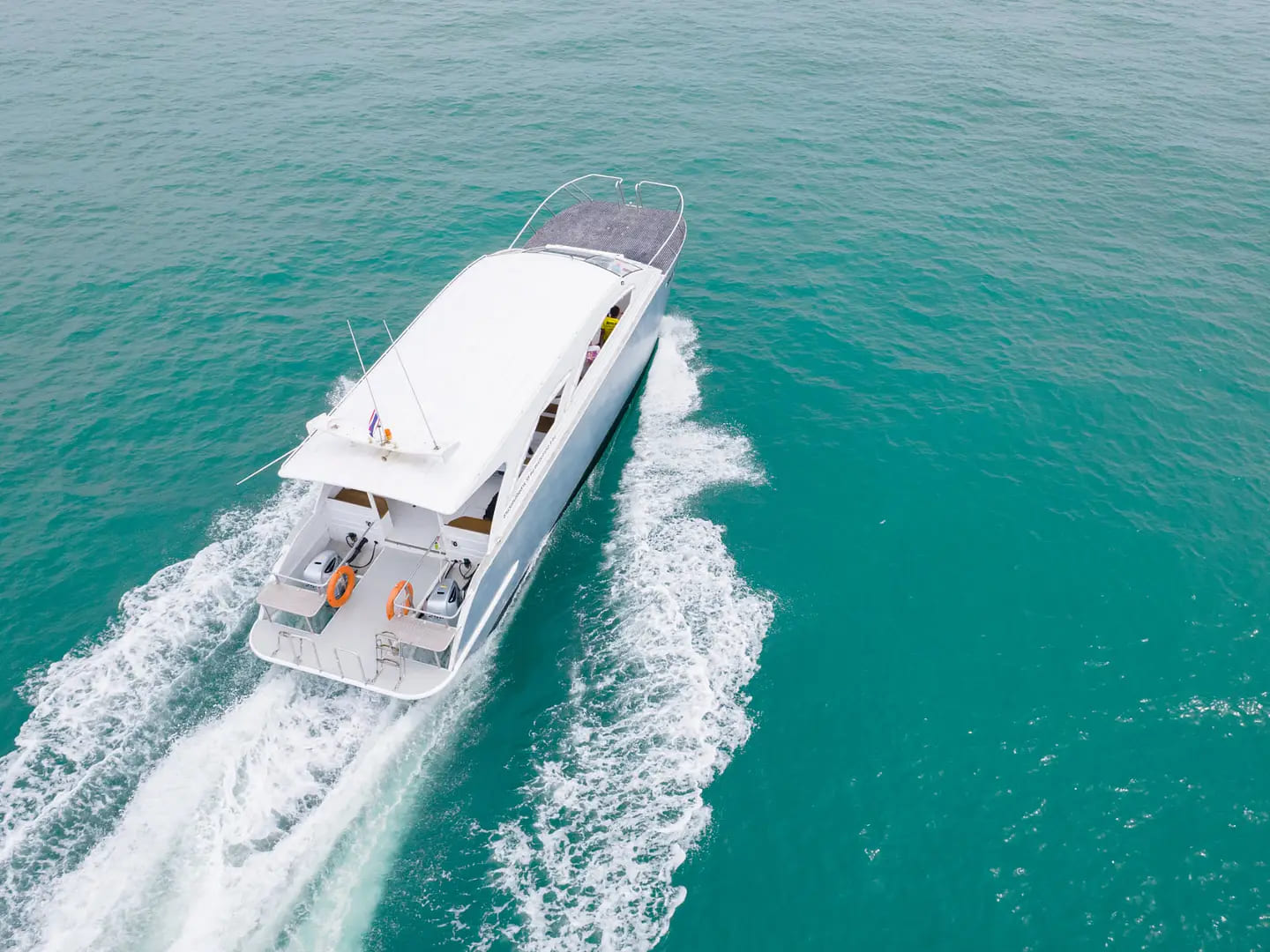 Luxury Phuket Day Trip to Phi Phi & Bamboo Islands by Catamaran Boat Tours